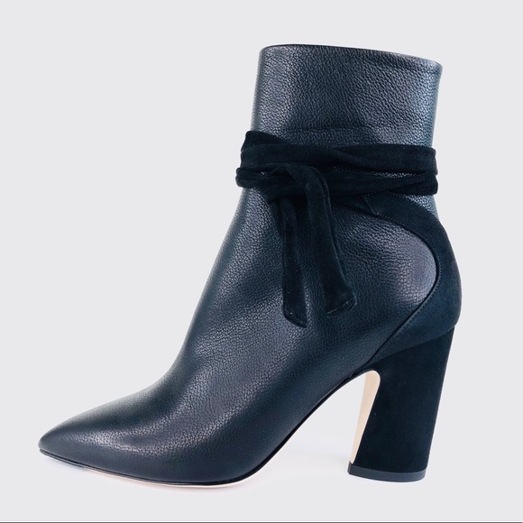 jimmy choo henrietta tie bootie